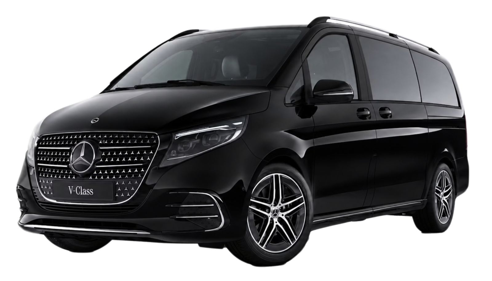 Mercedes V Class chauffeur MPV in London for groups families airport transfers and private tours
